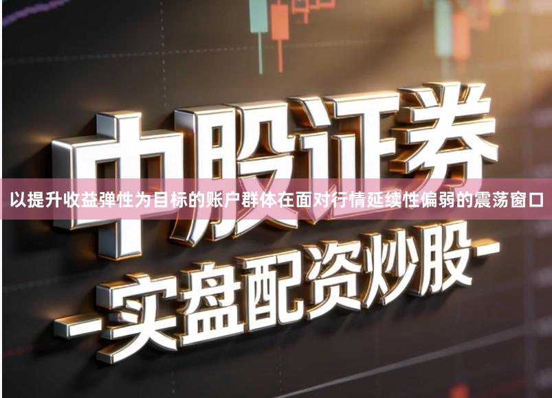 以提升收益弹性为目标的账户群体在面对行情延续性偏弱的震荡窗口