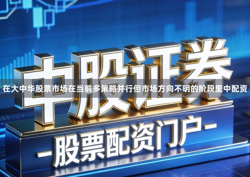在大中华股票市场在当前多策略并行但市场方向不明的阶段里中配资
